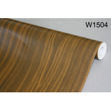 Película grabada de la decoración del PVC del grano de madera para los muebles interiores